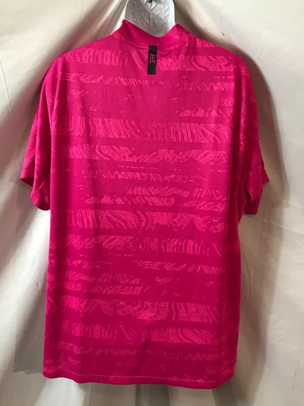 Nike Tiger Woods Collection Light Purple Activewear Athletic Sport Cut Tee Shirt